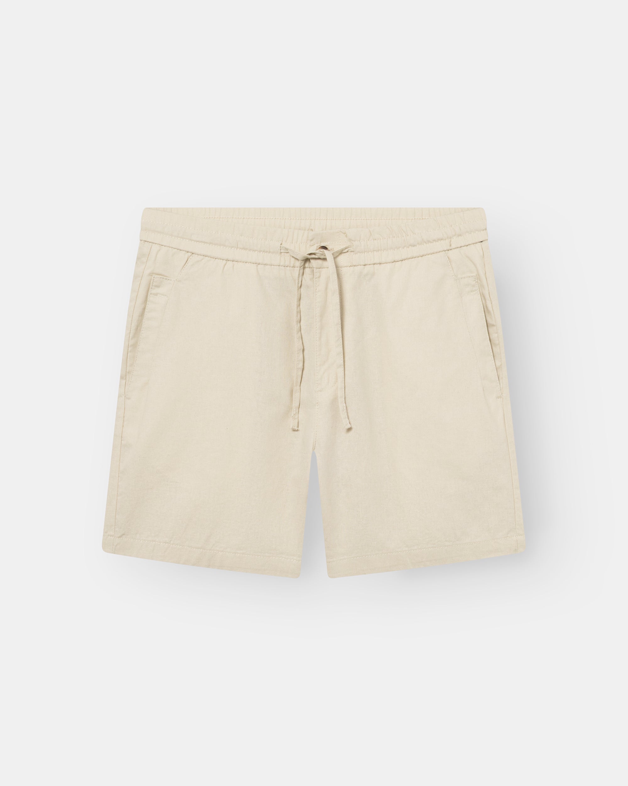 Flachs -Shorts Beige